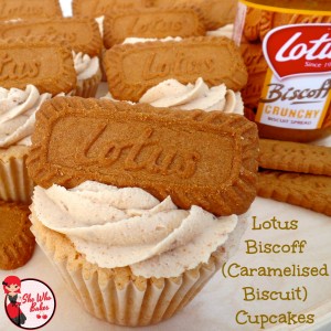 Lotus Biscoff Caramelised Biscuit Specaloos Cupcake Recipe