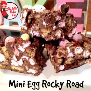 Mini Egg Rocky Road Recipe by She Who Bakes