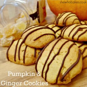 Pumpkin & Ginger Cookies by She Who Bakes