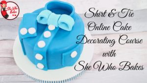 Shirt & Tie Online Cake Decorating Course
