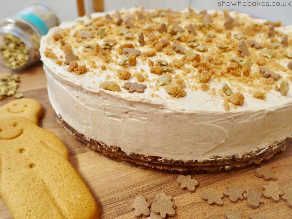 Gingerbread Cheesecake by She Who Bakes 