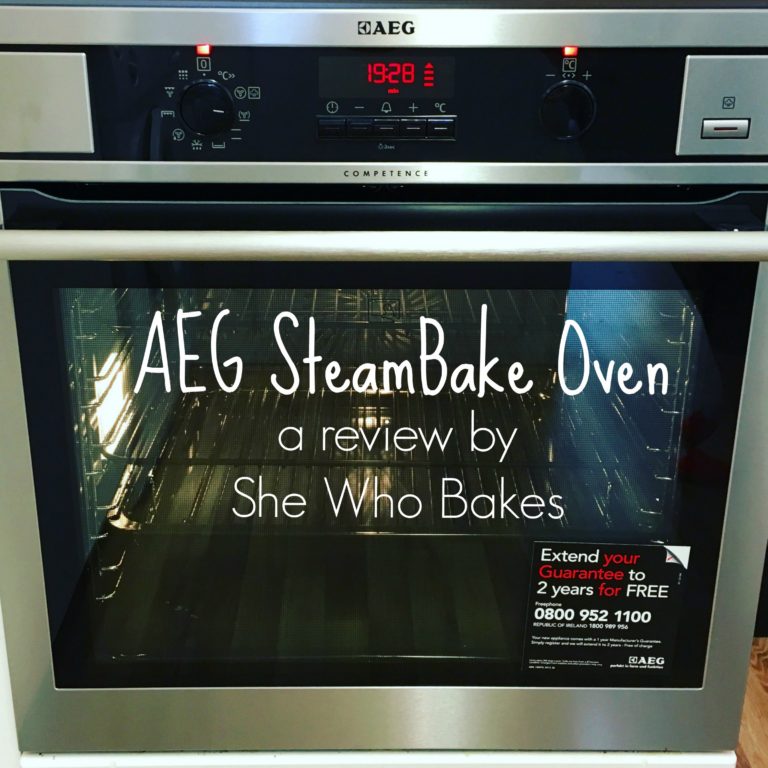 AEG SteamBake Oven A Review by She Who Bakes She Who Bakes